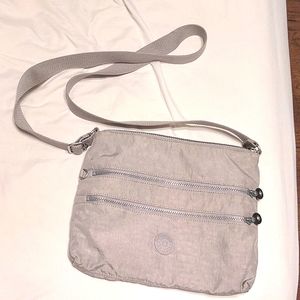 Grey Kipling Alvar crossbody bag